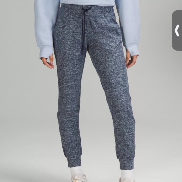 lululemon athletica Pants - Women's lululemon Heathered Blue Jogger Pants